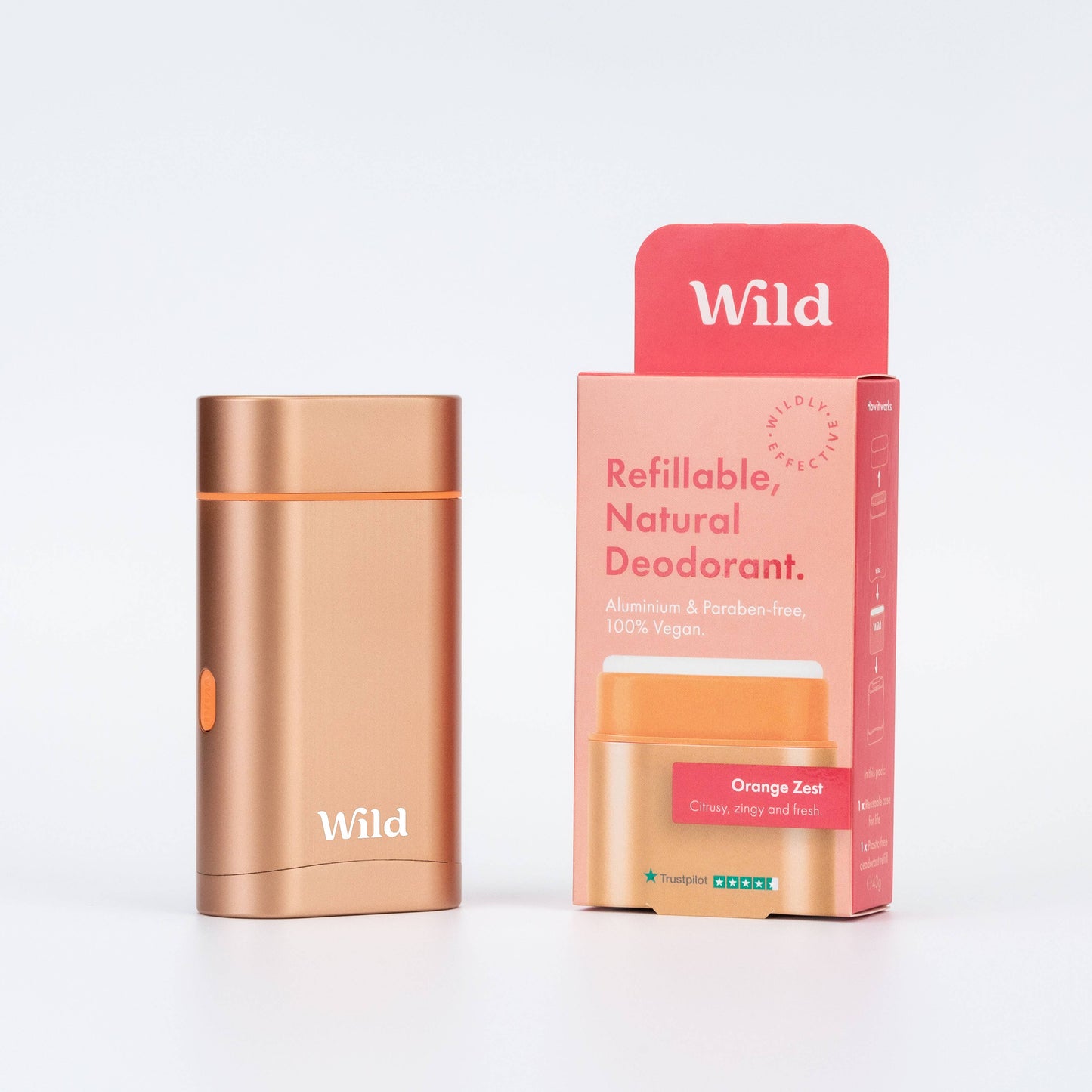 Wild Coral Case and Orange & Neroli Deo Starter Pack 40g